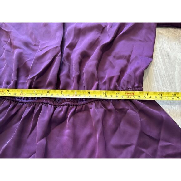 Banana Republic purple blouse size XS - Picture 8 of 10